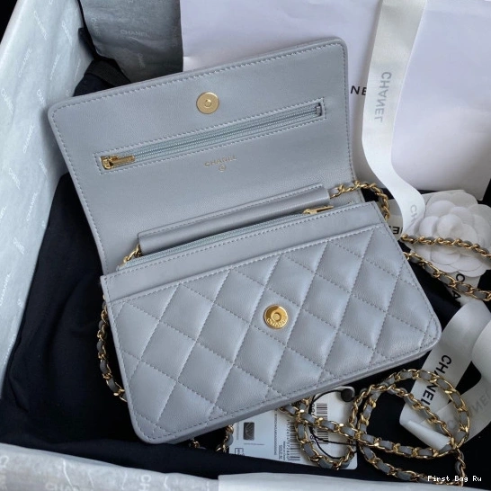 Firstbag Ru NEW EDITION WALLET CHAIN LAMBSKIN CHANEL 0717